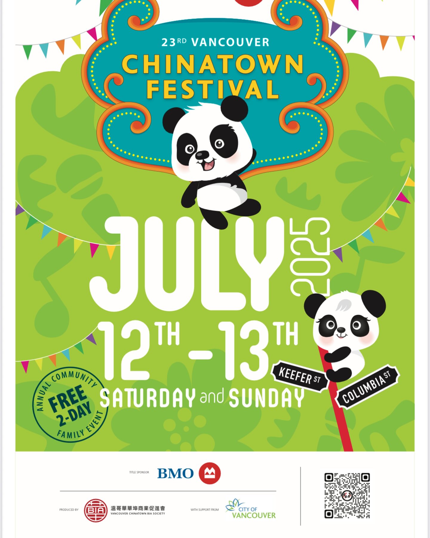 We’re excited to be playing for the 23rd annual Chinatown Festival on July 13th! This is a free, family friendly, outdoor event. We’ll be on the main stage at Keefer and Columbia Street from 2-3pm 🎶 🎊
@visitchinatown
📅 Sunday July 13,2025
⏰ 2pm - 3pm
📍 Keefer at Columbia Street, Vancouver
#chinatownevents #chinatownfestivalvancouver #livemusicvancouver #vancouverlivemusic #danceband #eventband