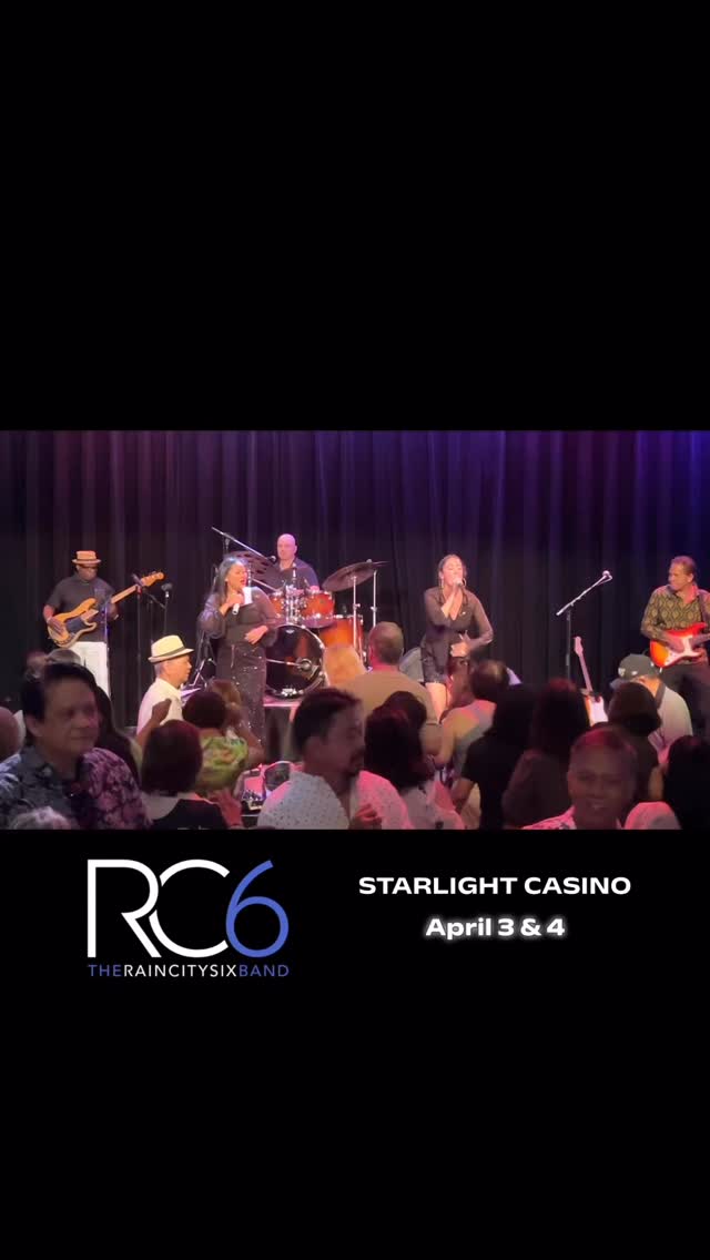 Catch us back at the Starlight casino this Easter weekend! We’re hitten the stage Friday & Saturday starting at 9pm. 

 📅 Friday April 3 & Saturday April 4
 ⏰ 9pm - 12am
 📍 @starlightnewwest 

#livemusicvancouver #danceband #iwillsurvive #vancouverevents #starlightcasino