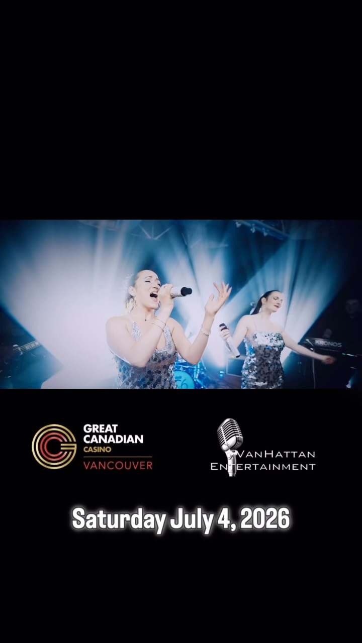 We’re back at the Great Canadian Casino this weekend. Catch us in the Asylum Lounge 9pm - late this Saturday July 4th.

📍 @grtvancouver 
✨ @vanhattanent 

#iwillsurvive #livemusicvancouver #danceband #gloriagaynor